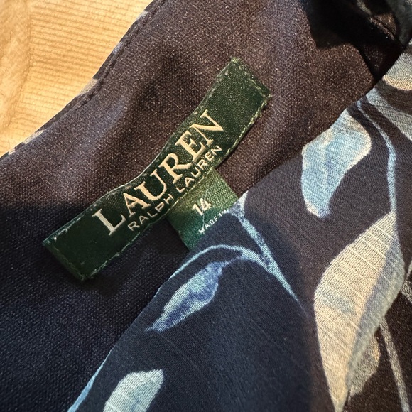 Lauren Ralph Lauren Floral Maxi Dress Size 14 - Picture 10 of 10